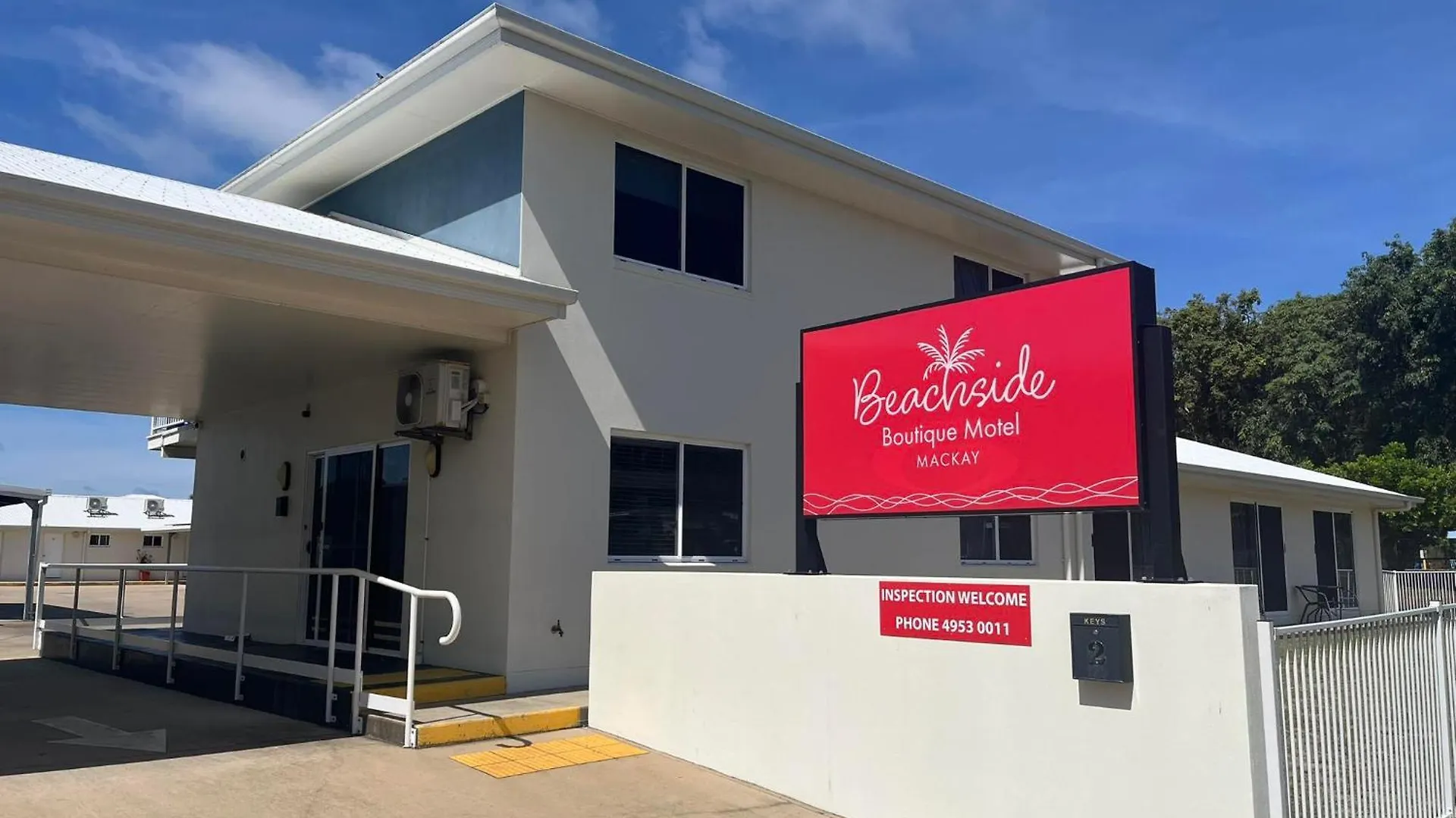 Beachside Boutique Motel Mackay location